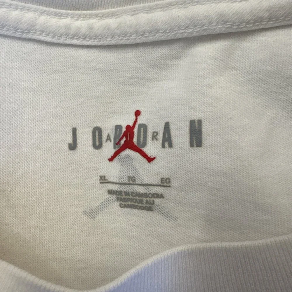 Nike Men's Jordan‎ Flight Essentials Sky T-Shirt SS White XL